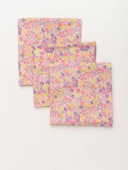 EARLY SUNDAY - Emma Floral Purple Baby Napkin