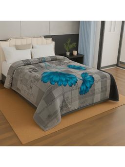 Signature - Albela Double Bed All Weather Blanket - Grey