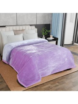 Signature - Union Bonded 2 Ply Double Bed Blanket - Pink