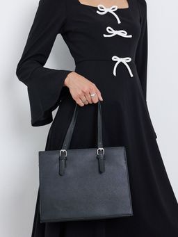 Styli - Women Buckle Detail Strap Shoulder Bag