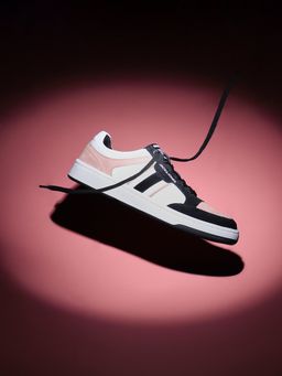 Jack & Jones - Black Colour Blocked Casual Sneakers