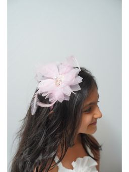 Petite and Posh - Feather Hairband- Pink