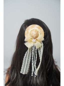 Petite and Posh - Hat Clip - Yellow