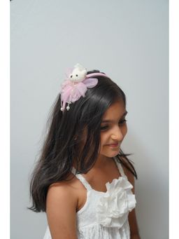 Petite and Posh - Teddy Hairband - Pink