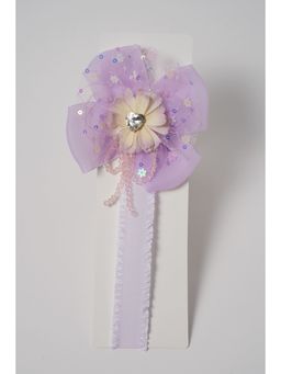 Petite and Posh - Flower Softband - Lilac