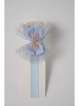 Petite and Posh - Bow Softband - Blue