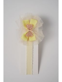 Petite and Posh - Bow Softband - Yellow