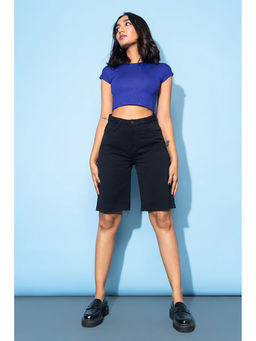 FREAKINS - Black Bermuda Shorts