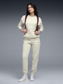 Puma - Womens Relaxed Fit Fleece Sweat Suit