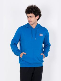 Muvazo - Blue Pure Cotton Hoodie