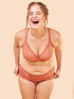 Enamor - Ultimate Support M Frame Lace Non-Padded Wired Full Coverage Lift Bra F126