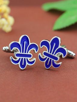 PELUCHE - Men Blue Stylish Cufflinks