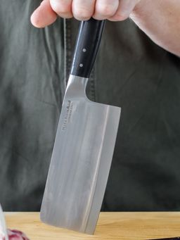 KitchenAid - Gourmet Vegetable Cleaver for thinKitchen, Black