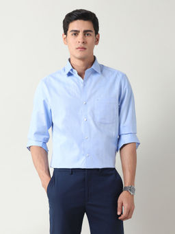 Arrow - Men Blue Solid Formal Shirt