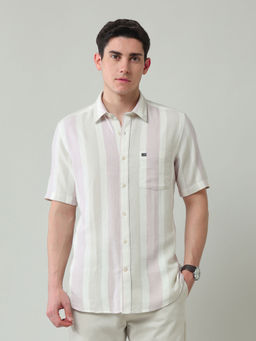 Arrow Sports - Men Multi-Color Stripes Casual Shirt