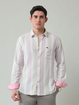 Arrow Sports - Men Multi-Color Stripes Casual Shirt