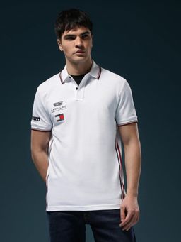 Tommy Hilfiger - F1 Cadillac Regular Fit Cotton Polo T-Shirt
