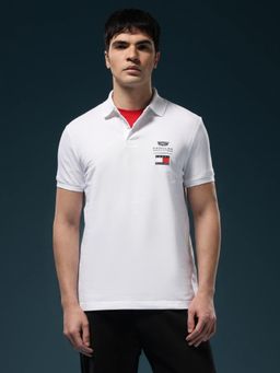 Tommy Hilfiger - F1 Cadillac Logo Regular Fit Cotton Polo T-Shirt