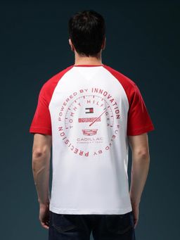 Tommy Hilfiger - F1 Cadillac Printed Regular Fit Cotton T-Shirt