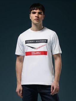 Tommy Hilfiger - F1 Cadillac Logo Regular Fit Cotton T-Shirt