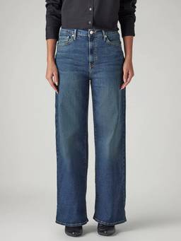 Levi's - Women Blue Solid/Plain Cotton Jeans