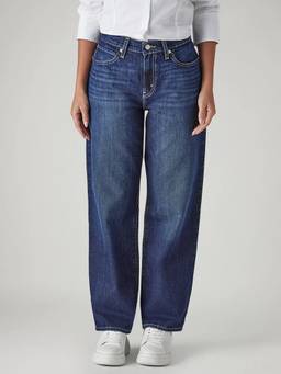 Levi's - Women Blue Solid/Plain Cotton Jeans