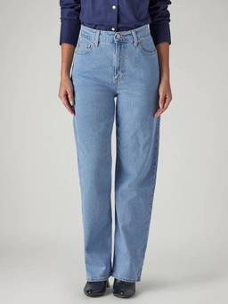 Levi's - Women Blue Solid/Plain Cotton Jeans