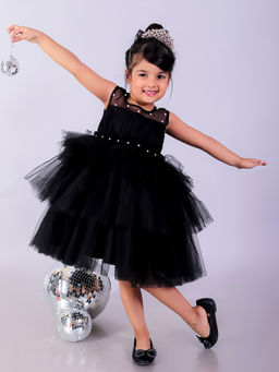 The Mom Store - Black Swan Girls Tulle Dress