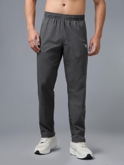 Technosport - Grey Men Solid Slim Fit Sports Trackpant
