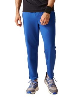 STRCH - Dodger Blue Solid Regular Fit Mid Rise Track Pant