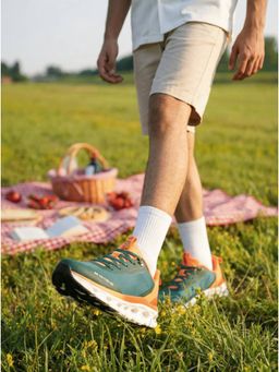 Bacca Bucci - BB On-The-Go Men Green Running Shoes Forest Rush