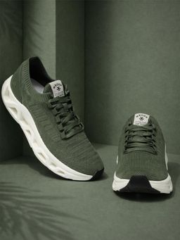 WROGN - Men Olive Highball Airmesh Verde Walking Shoes