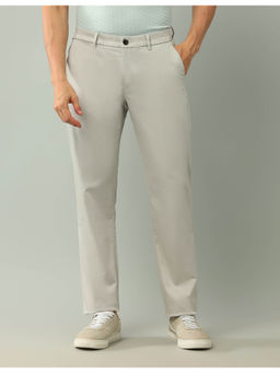 Arrow Sports - Solid White Cotton Trouser