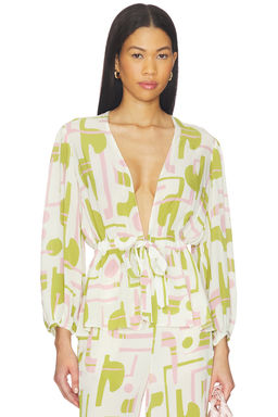 ADRIANA DEGREAS - Balearic Voluminous Sleeves Blouse