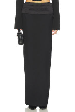 AREA - Tuxedo Column Skirt