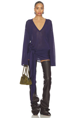 THE ATTICO - Wrap Dress