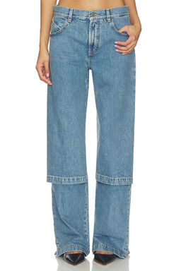 THE ATTICO - Tiered Wide Leg