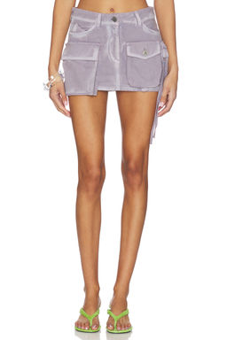 THE ATTICO - Cargo Mini Skirt