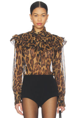 Bardot - Fiorella Leopard Blouse