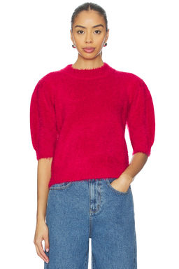 Bobi by Revolve - Mock Neck Puff Sleeve Sweater