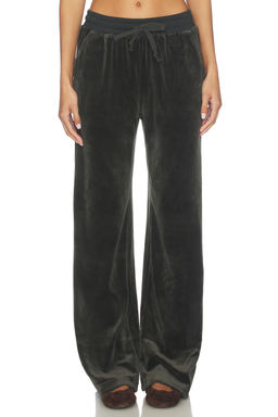 Bobi by Revolve - Rib Mix Wide Leg Pant