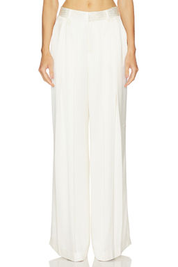Cinq a Sept - Georgia Satin Stripe Marne Pant
