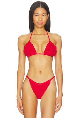 Capittana - Rose Bikini Top