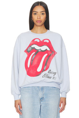 DAYDREAMER - Rolling Stones Big Tongue 89 Oversized Crew Sweatshirt