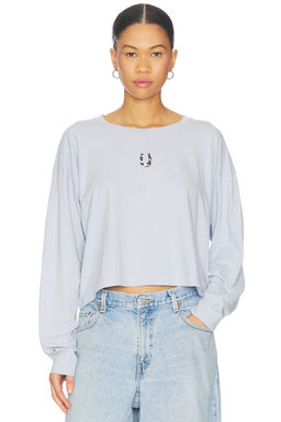 DAYDREAMER - Cow Pattern Horseshoe Meet & Greet Long Sleeve T-shirt