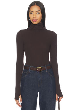 Enza Costa - Sweater Knit Turtleneck Top