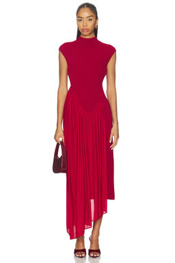 ET OCHS - Francis Knit Combo Midi Dress