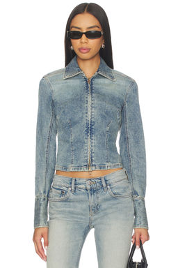 Free People - x REVOLVE Sammy Zip Denim Jacket