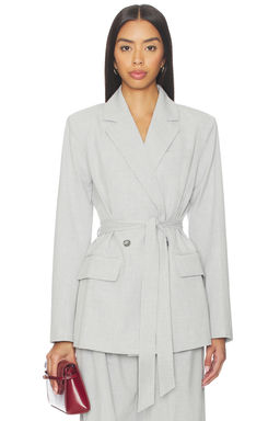 Good American - Essential Suiting Belted Blazer