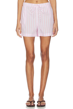 Hunza G - Cabana Stripe Embroidered Shorts